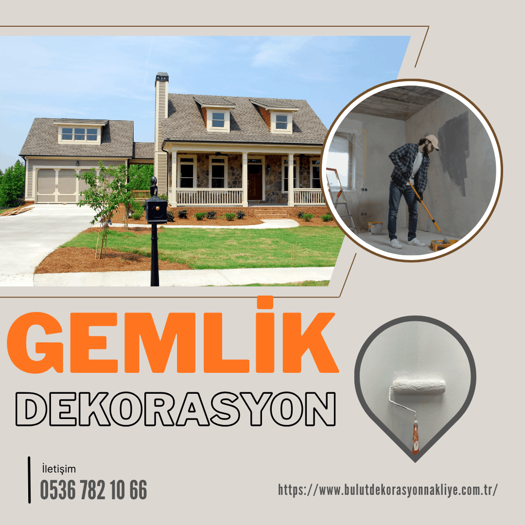 GEMLİK Dekorasyon firması, gemlik boyacı