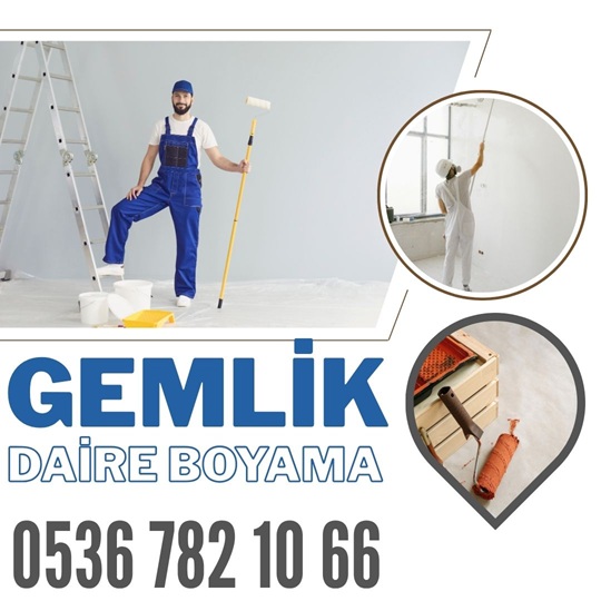 Gemlik daire boyama fiyatları
